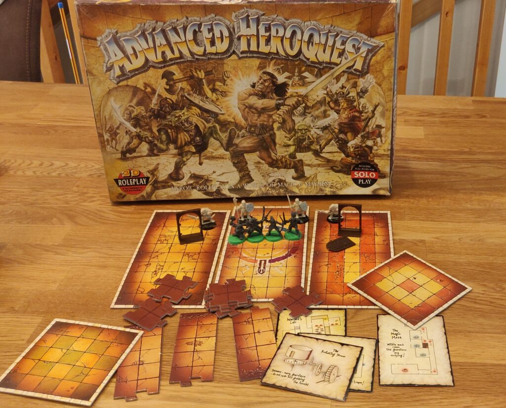 Une partie du contenu de Advanced Heroquest