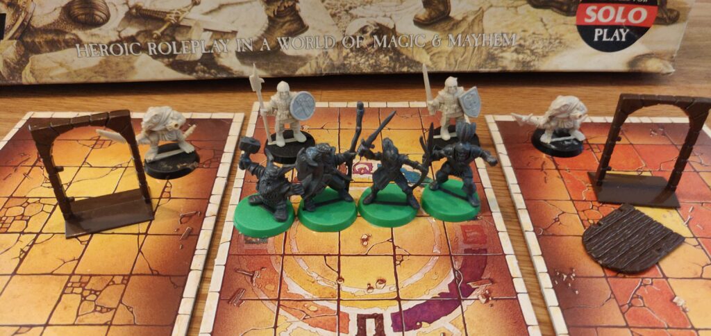 Les héros de Advanced HeroQuest