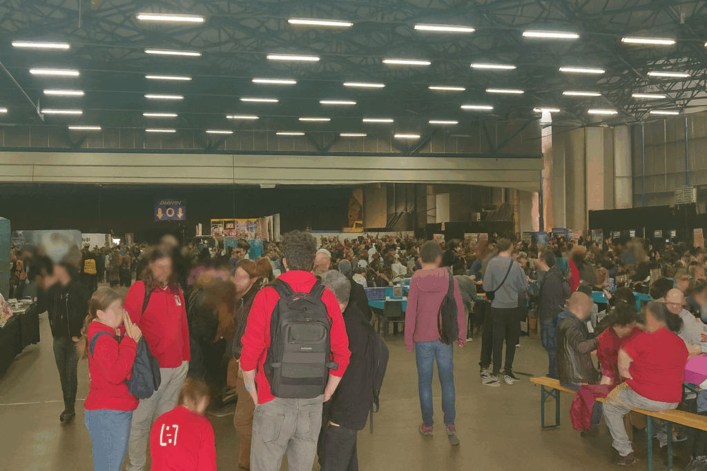 niveau 1 y a du monde aussi