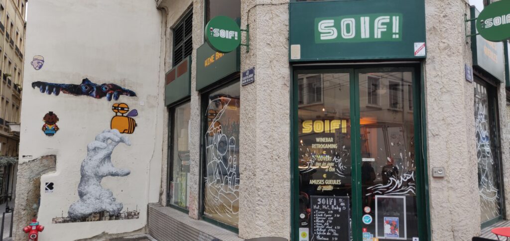 bar retro gaming à Lyon